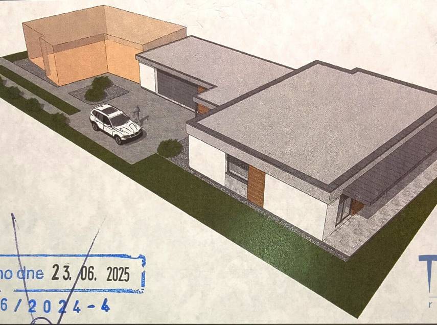 Rasošky - Soubor stavebních pozemků 3 953  m² se schváleným projektem k výstavbě